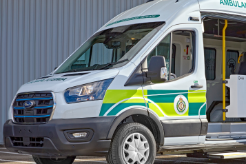 Yorkshire Ambulance Service Patient Transport Service Bus